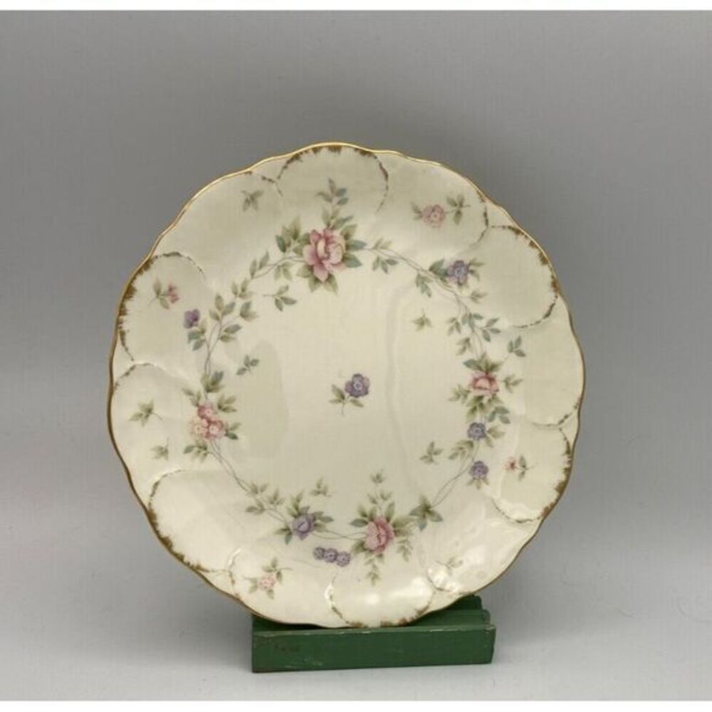 Mikasa Remembrance Ivory Bone‎ China Salad Plate (s) Flowers